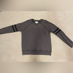 Grey light weight crew neck sweatshirt
